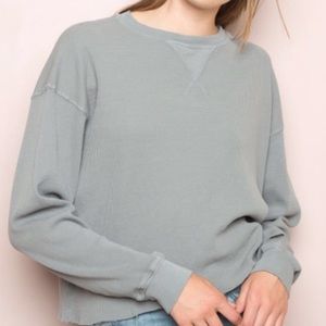 Brandy Melville Sage Green Laila Thermal